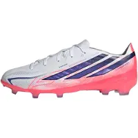 Adidas adidasBota de fútbol F50 Hyperfast Elite césped natural seco 32 Cloud White / Solar Purple / Solar Turbo Niño