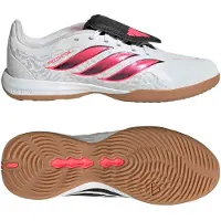 Adidas adidasBota de fútbol con lengüeta plegable Predator League Indoor 38 Cloud White / Solar Turbo / Core Black Niño
