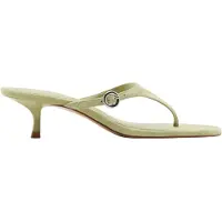 Mango Sandalias de dedo 'DENIS' verde pastel