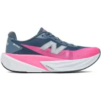 New Balance Zapatillas de running 'FC Rebel' azul noche / gris basalto / gris plateado / rosa