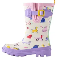Next Botas de lluvia crema / amarillo / lila / rosa