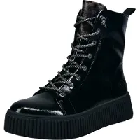 Bugatti Botines con cordones negro