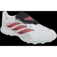 Adidas adidasBota de fútbol con lengüeta plegable Predator League moqueta 32 Cloud White / Solar Turbo / Core Black Niño