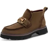 Tamaris Botas de tobillo beige oscuro