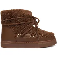 INUIKII Botas de nieve 'CURLY' chocolate