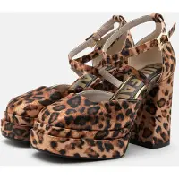 Buffalo Zapatos con plataforma caramelo / cognac / marrón oscuro