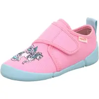 Superfit Zapatillas de casa 'VENTI' azul claro / rosa / negro / blanco