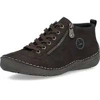 Rieker Botines con cordones marrón