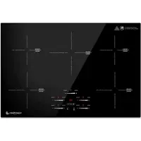Amzchef Placa De Inducción Ce-fs-i95s-gffdd0 5 Fuegos