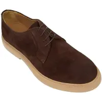 Desa Zapatillas 'Lässige Spitze' marrón oscuro