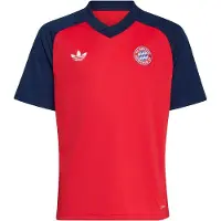 Adidas Camiseta 'Pre-Match FC Bayern Away 26-27' navy / rojo vivo / blanco