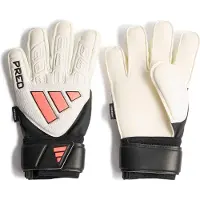 Adidas adidasGuante de portero Predator Match Fingersave Junior 6 White / Black / Solar Turbo Niño