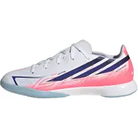 Adidas adidasZapatilla de fútbol F50 Hyperfast League Indoor 30 1/2 Cloud White / Solar Purple / Solar Turbo Niño