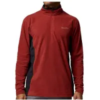 Columbia - Klamath Range II Half Zip - Jerséis de forro polar size XXL, rojo