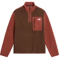 The North Face - Yumiori 1/4 Zip - Jerséis de forro polar size L, marrón