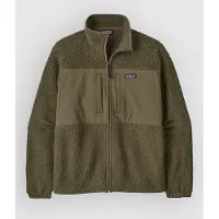 Patagonia - Retro Pile Patch Jacket - Forro polar size L, oliva/marrón