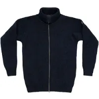 Devold - Nansen Wool Cardigan - jersey de lana size L, azul/negro