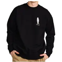 Revolution - Printed Crewneck - Jerséis size L, negro