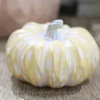 Gistuch Calabaza artificial. Decoración de calabaza multicolor para el Día de Acción de Gracias, ideal para mesas, escaparates y decoración en general