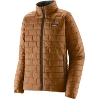 Patagonia - Plumíferos esquí - M's Nano Puff Jkt Deer Brown - Talla XL - Marrón