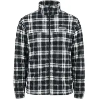 Columbia - Steens Mountain Printed Jacket - Forro polar size M, negro/gris