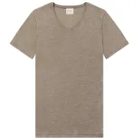Engel - Shirt S/S - Camiseta de merino size 54/56, beige