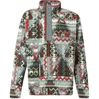 Columbia - Helvetia II Printed Half Snap Fleece Sedona Sage Geomix - Talla M - Azul
