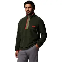Columbia - Marcas - Helvetia II Half Snap Fleece Greenscape - Talla XXL - Caqui