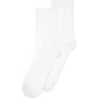 ON - Club Logo Sock High 2P - Calcetines multifuncionales size 35-38,5, blanco