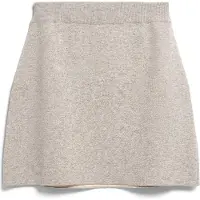 Armedangels - Women's Cotton-Wool Mini Knit Skirt - Falda size XS, gris