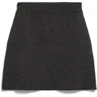 Armedangels - Women's Cotton-Wool Mini Knit Skirt - Falda size XL, negro