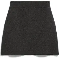 Armedangels - Women's Cotton-Wool Mini Knit Skirt - Falda size S, negro