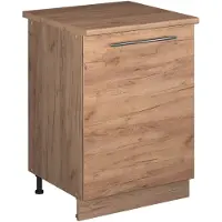 Vicco Mueble bajo de cocina Fame-Line Roble dorado/Roble dorado 60 cm 1 puerta con encimera, Model 65195