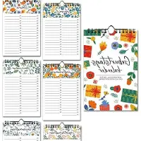 OEM Calendario anual - motivos florales - diferentes tamaños