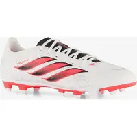 Adidas adidasBota de fútbol Predator Club césped natural seco / multisuperficie 42 Cloud White / Solar Turbo / Core Black Unisex
