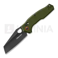 Fox Edge Navaja Crew Reverse Tanto - Blackwash - G10, verde olivo