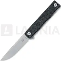 Fox knives Navaja Chnops Heritage - Stonewash - Dark Matter Carbon Fiber