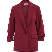 We fashion Blazer rojo carmesí