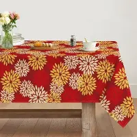 OEM Mantel para decoración otoñal, 140x110 cm. Mantel resistente a las manchas, ideal para la decoración de otoño, tanto en la cocina como para eventos especiales