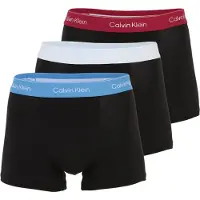 Calvin Klein Underwear Calzoncillo boxer azul cielo / azul claro / rojo vino / negro