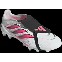Adidas adidasBota de fútbol con lengüeta plegable Predator League césped artificial 47 1/3 Cloud White / Solar Turbo / Core Black Unisex