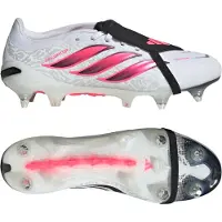 Adidas adidasBota de fútbol con lengüeta plegable Predator Pro césped natural húmedo 40 Cloud White / Solar Turbo / Core Black Unisex