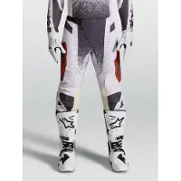 Alpinestars Pantalones Techstar Swan 2027 Light Lilac Dark Gray Red Fluo, Talla: 30