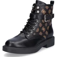 GUESS para mujer. FLFFEIELE10 Botines Fellini negro (37), 3 a 5cm, Cremallera, Casual, outlet 2026.