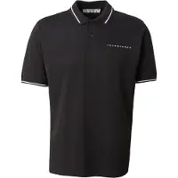 Jack & Jones Camiseta 'JCOFUSION' negro / blanco