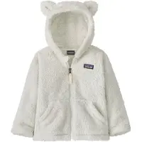 Patagonia Polar FURRY FRIENDS HOODY niño - Blanco - 4 ans