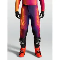 Alpinestars Pantalones Fluid Kepler 2027 Dark Pur Orange, Talla: 44