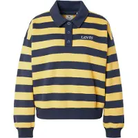 Levi's Sudadera 'GR VINTAGE RUGBY FLEECE' navy / amarillo / blanco