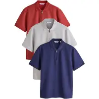 Next Camiseta navy / gris / rojo vivo