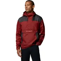 Columbia Chaqueta de montaña 'Challenger II' grafito / rojizo